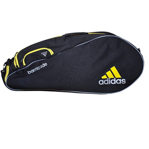 Adidas Baseball Softball Gear Bag - Unisex Black/Yellow/White Excellent Cond. - Picture 2 of 9